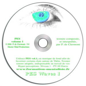 Mentalisme Pascal de Clermont CD Mind Waves 6 PES 1 visuel